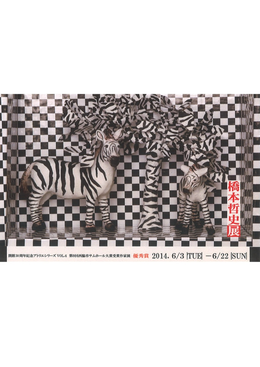 開館30周年記念アトリエシリーズ「第9回全国公募西脇市サムホール大賞展受賞作家展 VOL.４　橋本哲史 展」