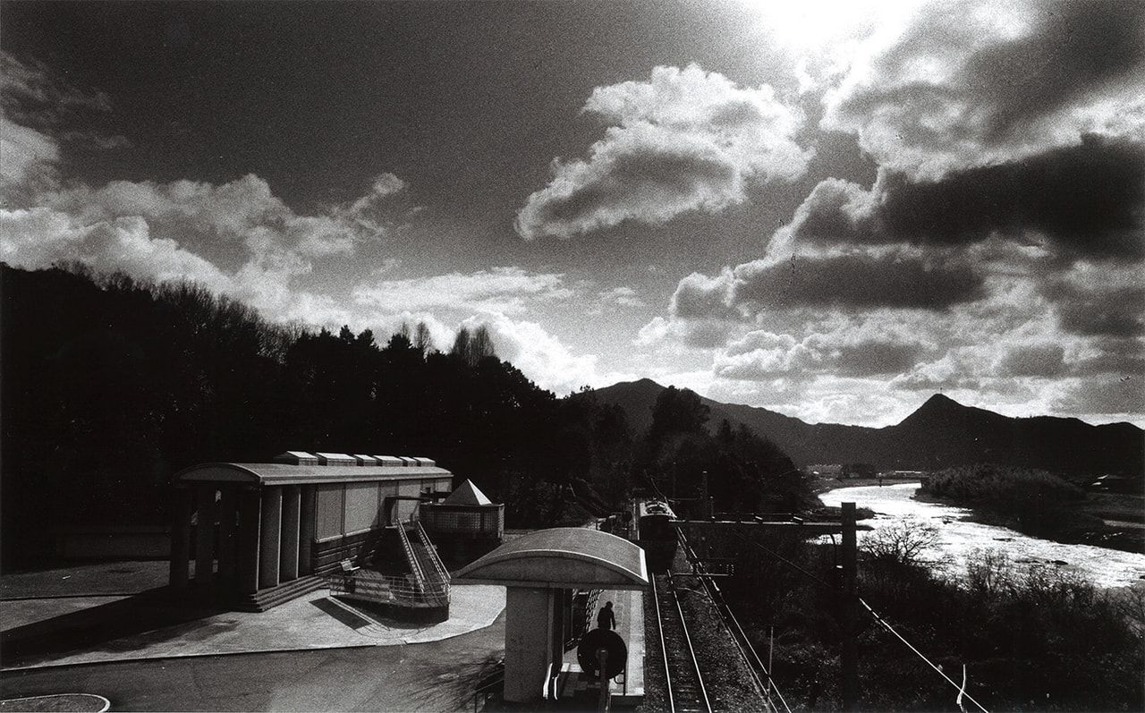 加古川にかかる緯度橋からの眺望