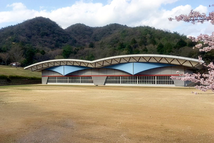 西脇公園のゲートボール場